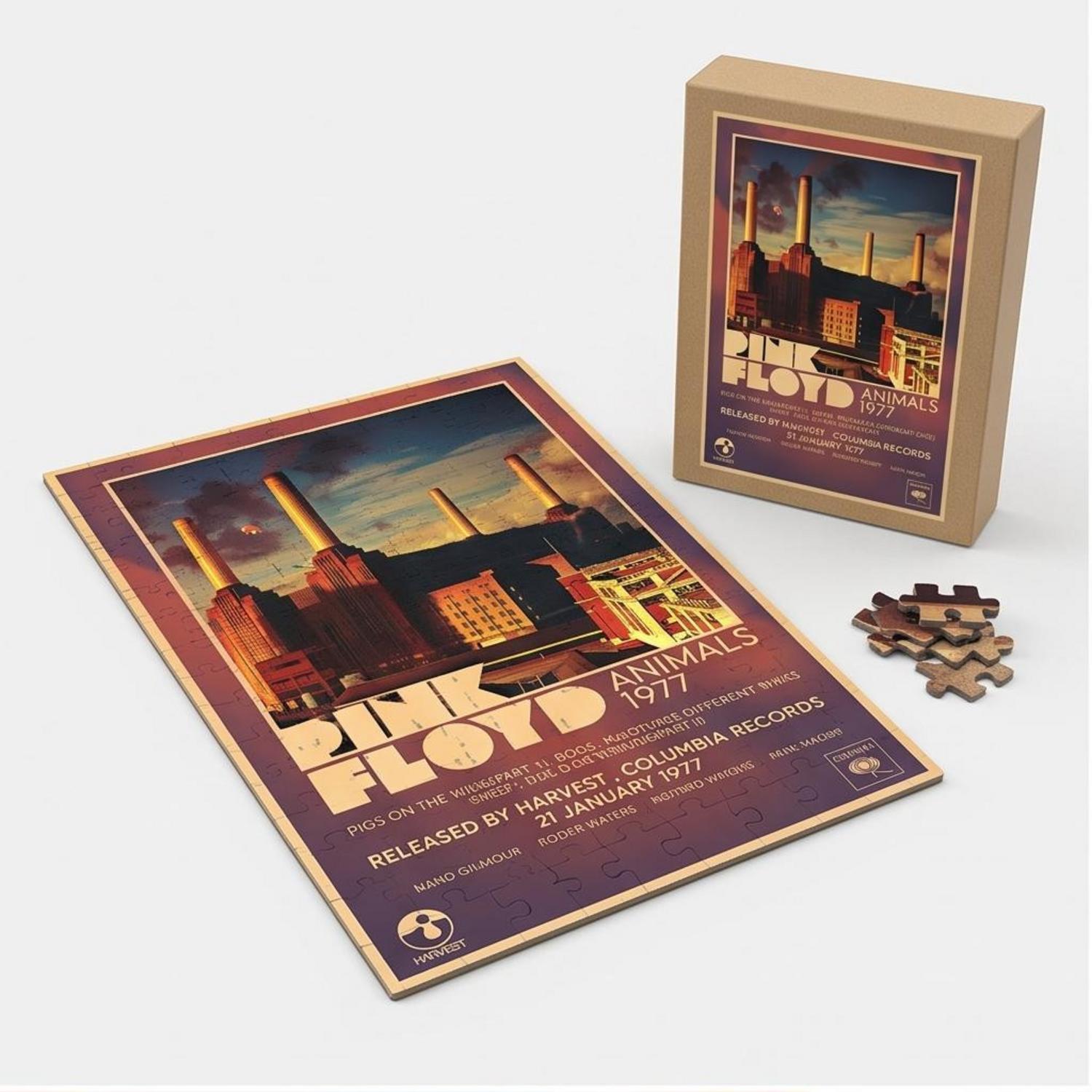 Pink Floyd Puzzle - 1977 Animals Album Pink Floyd Puzzle - 1977 Animals Album