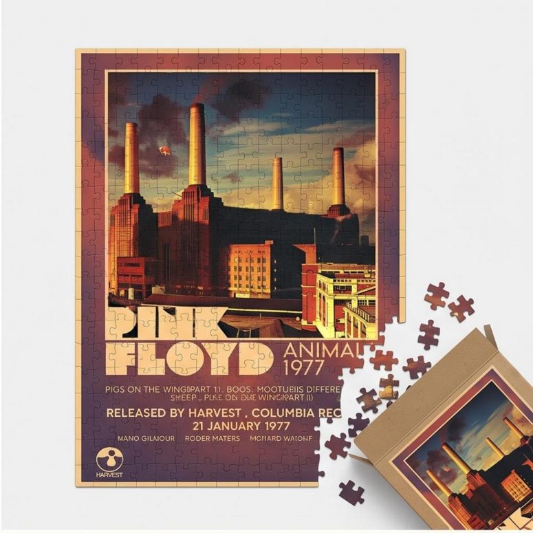 Pink Floyd Puzzle - 1977 Animals Album Pink Floyd Puzzle - 1977 Animals Album