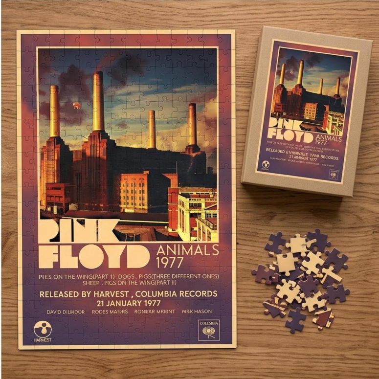 Pink Floyd Puzzle - 1977 Animals Album Pink Floyd Puzzle - 1977 Animals Album