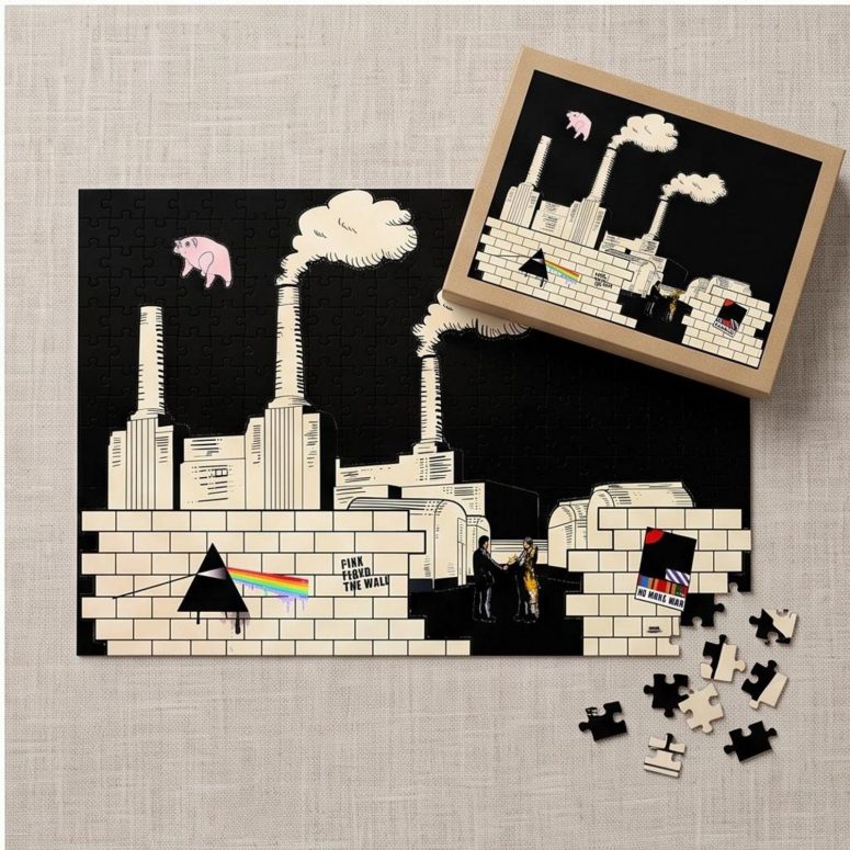 Pink Floyd Puzzle - Album Art DSOTM Animals The Wall