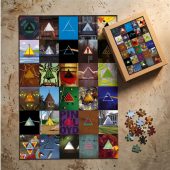 Pink Floyd Puzzle - Album Dark Side Of The Moon Collage Pink Floyd Puzzle - Album Dark Side Of The Moon Collage