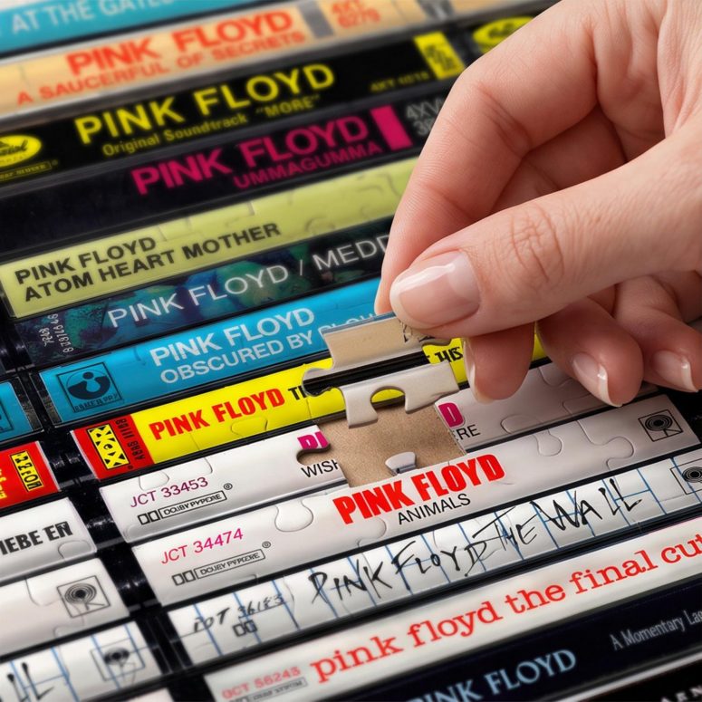 Pink Floyd Puzzle - Albums Cassette Retro Collection