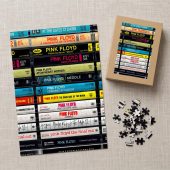 Pink Floyd Puzzle - Albums Cassette Retro Collection