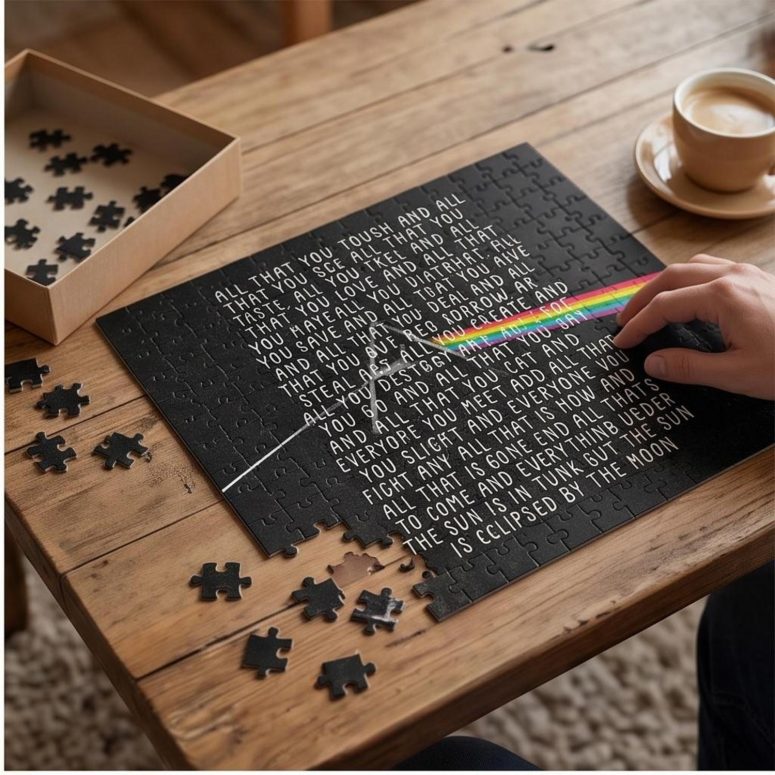 Pink Floyd Puzzle - All that you touch and all that you see Eclipse Lyrics