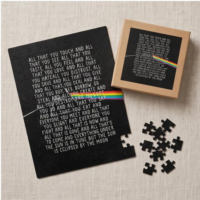Pink Floyd Puzzle - All that you touch and all that you see Eclipse Lyrics