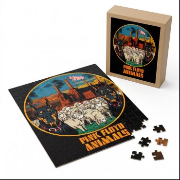 Pink Floyd Puzzle - Animals Dog Sheep Pig trippy