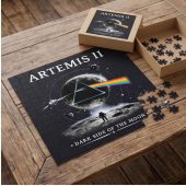 Pink Floyd Puzzle - Artemis II Dark Side of the Moon Space Mission Pink Floyd Puzzle - Artemis II Dark Side of the Moon Space Mission