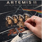 Pink Floyd Puzzle - Artemis II See You On The Dark Side Of The Moon Pink Floyd Puzzle - Artemis II See You On The Dark Side Of The Moon
