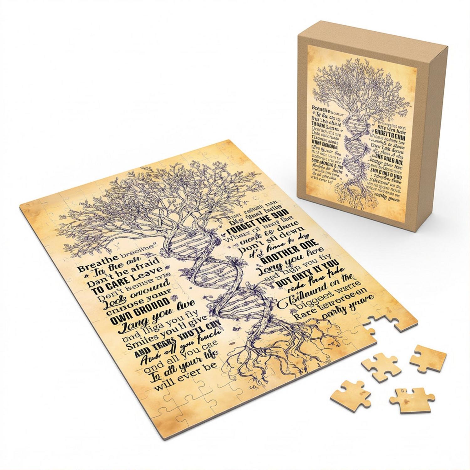 Pink Floyd Puzzle - Breathe Lyrics Pink Floyd Puzzle - Breathe Lyrics