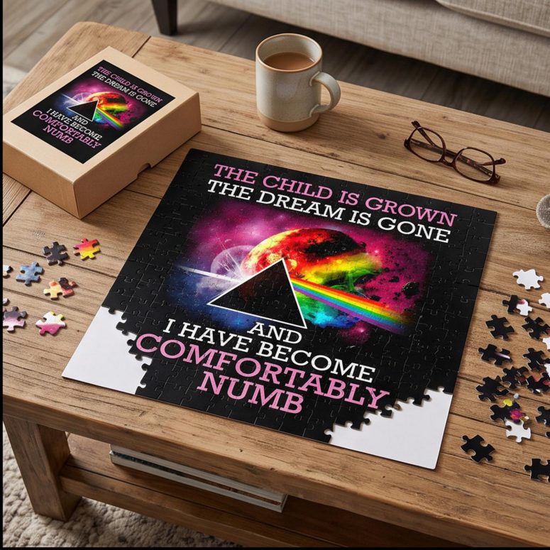 Pink Floyd Puzzle - Comfortably Numb The Child Is Grown The Dream Is Gone Pink Floyd Puzzle - Comfortably Numb The Child Is Grown The Dream Is Gone