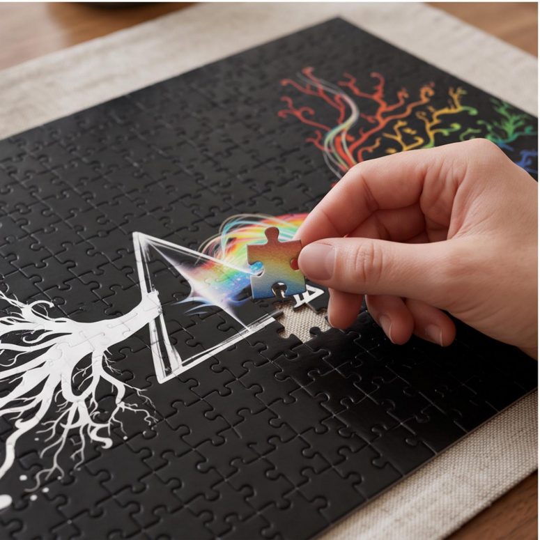 Pink Floyd Puzzle - Dark Side Of Roots Prism Pink Floyd Puzzle - Dark Side Of Roots Prism