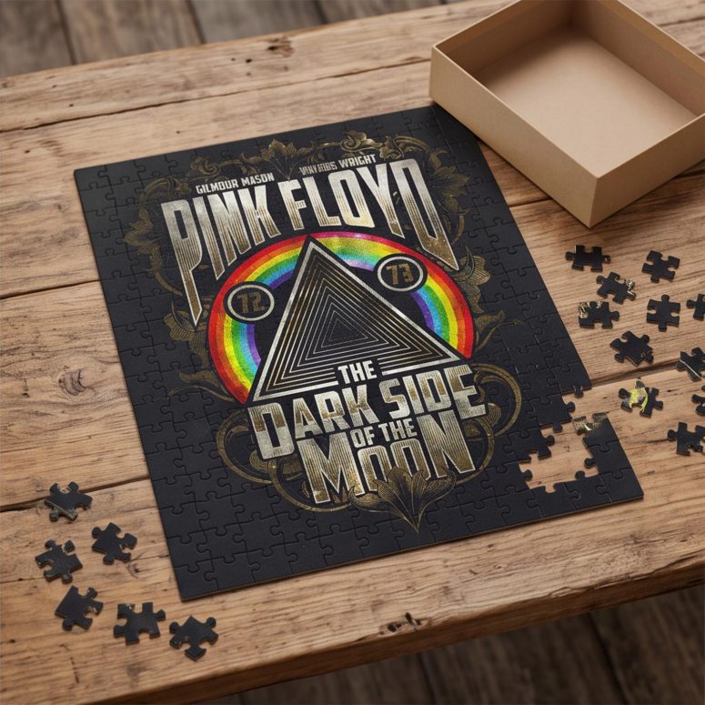 Pink Floyd Puzzle - Dark Side Of The Moon 1972 1973 Pink Floyd Puzzle - Dark Side Of The Moon 1972 1973