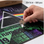 Pink Floyd Puzzle - Dark Side of The Moon 1973 Pyramid Prims Pink Floyd Puzzle - Dark Side of The Moon 1973 Pyramid Prims