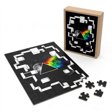 Pink Floyd Puzzle - Dark Side of the Moon Galaxy Break Wall