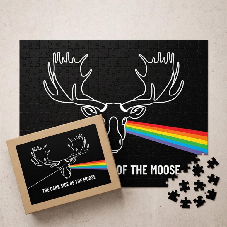 Pink Floyd Puzzle - Dark Side Of The Moose
