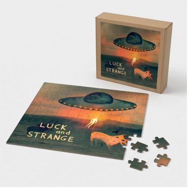 Pink Floyd Puzzle - David GIlmour Luck And Strange Dark and Velvet Nights