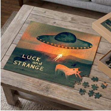 Pink Floyd Puzzle - David GIlmour Luck And Strange Dark and Velvet Nights