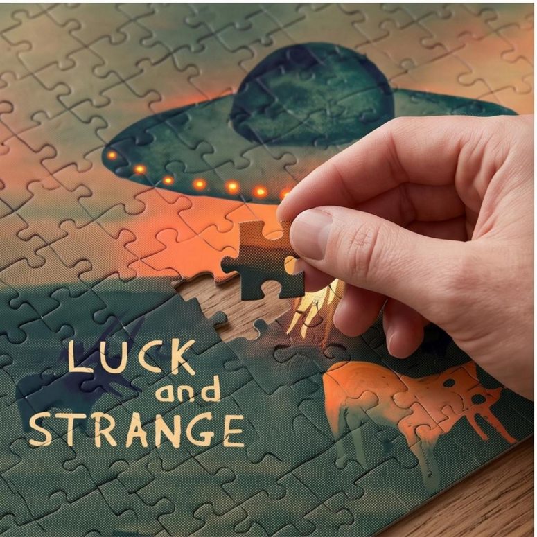 Pink Floyd Puzzle - David GIlmour Luck And Strange Dark and Velvet Nights Pink Floyd Puzzle - David GIlmour Luck And Strange Dark and Velvet Nights
