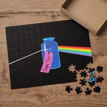 Pink Floyd Puzzle - Drink Floyd Alice in Wonderland Meets TDSOTM