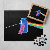 Pink Floyd Puzzle - Drink Floyd Alice in Wonderland Meets TDSOTM Pink Floyd Puzzle - Drink Floyd Alice in Wonderland Meets TDSOTM