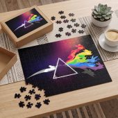 Pink Floyd Puzzle - Eeve Evolution Dark Side Of The Moon Pokemon Pink Floyd Puzzle - Eeve Evolution Dark Side Of The Moon Pokemon