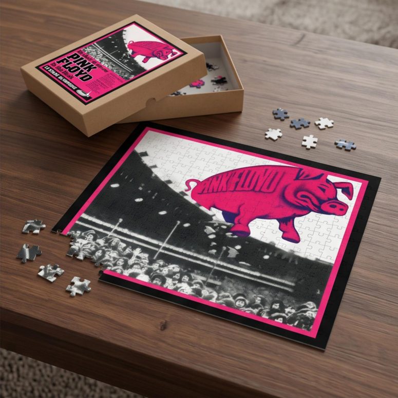 Pink Floyd Puzzle - En Chair Et En Os Le Stade Olympique In The Flesh Concert