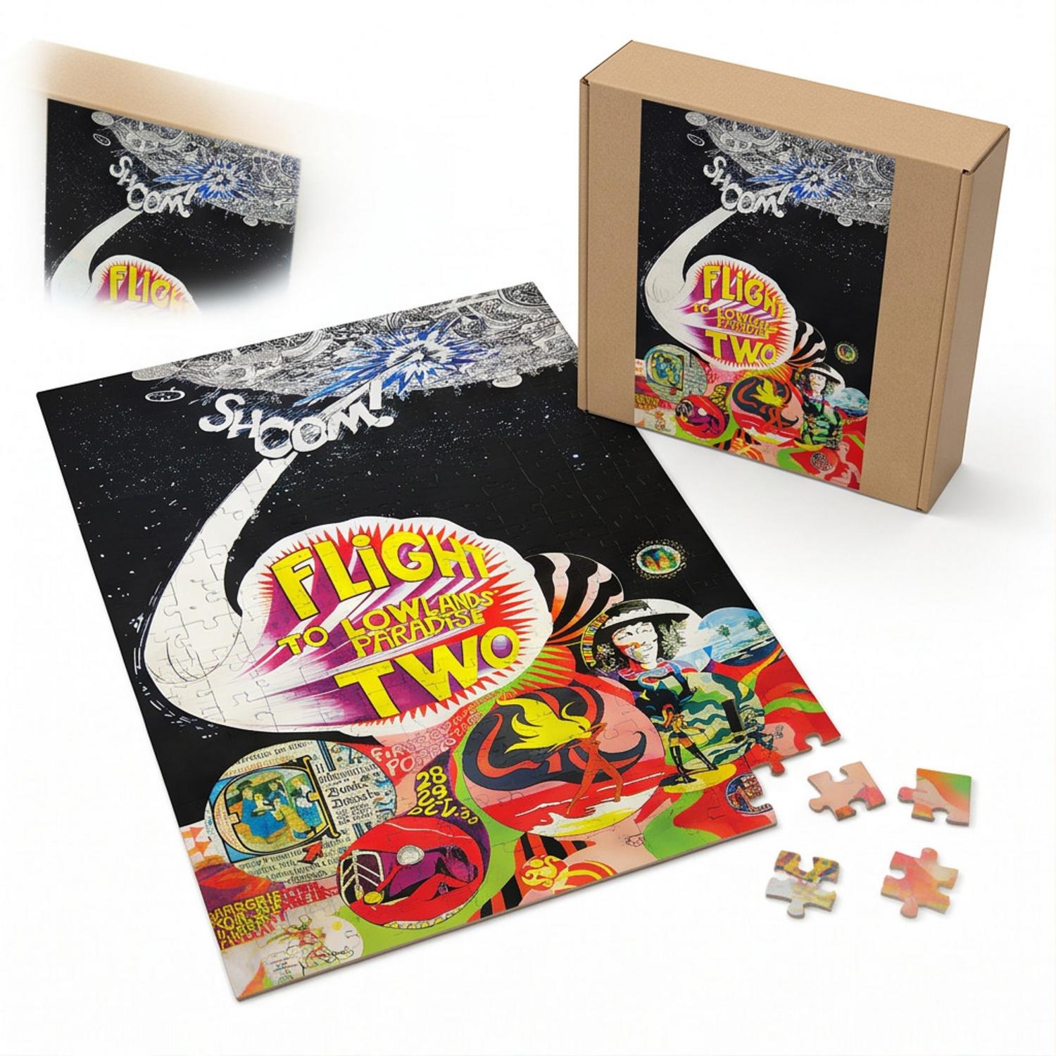 Pink Floyd Puzzle - Flight To Lowlands Paradise Two Pink Floyd 1968 Pink Floyd Puzzle - Flight To Lowlands Paradise Two Pink Floyd 1968