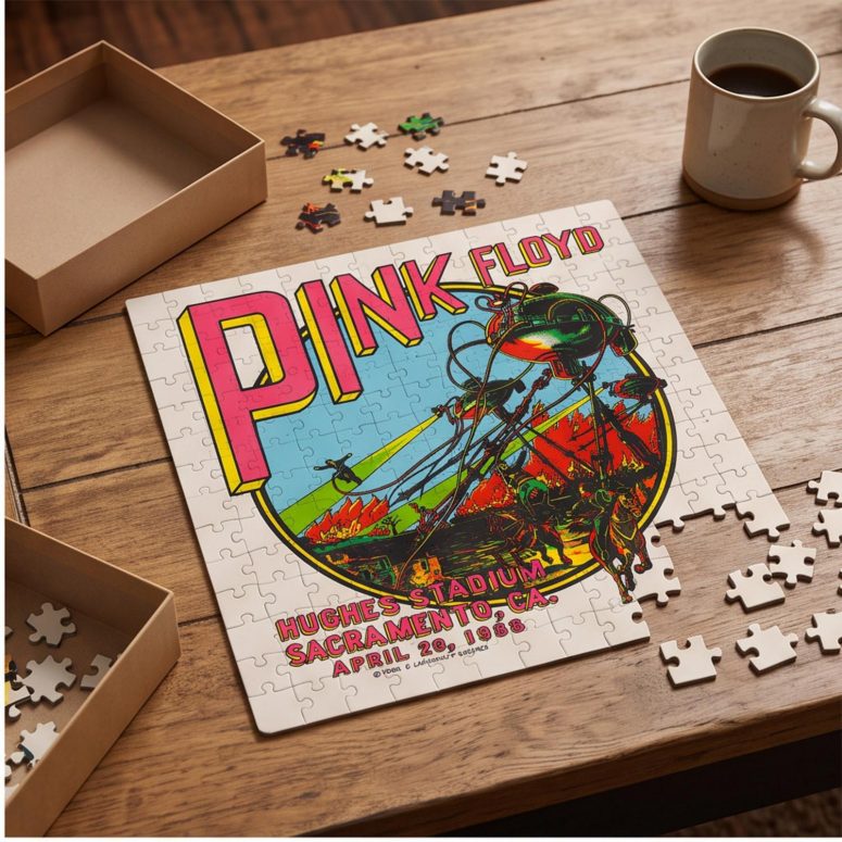 Pink Floyd Puzzle - Hughes Stadium Sacramento Concert