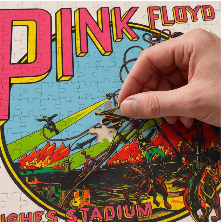 Pink Floyd Puzzle - Hughes Stadium Sacramento Concert