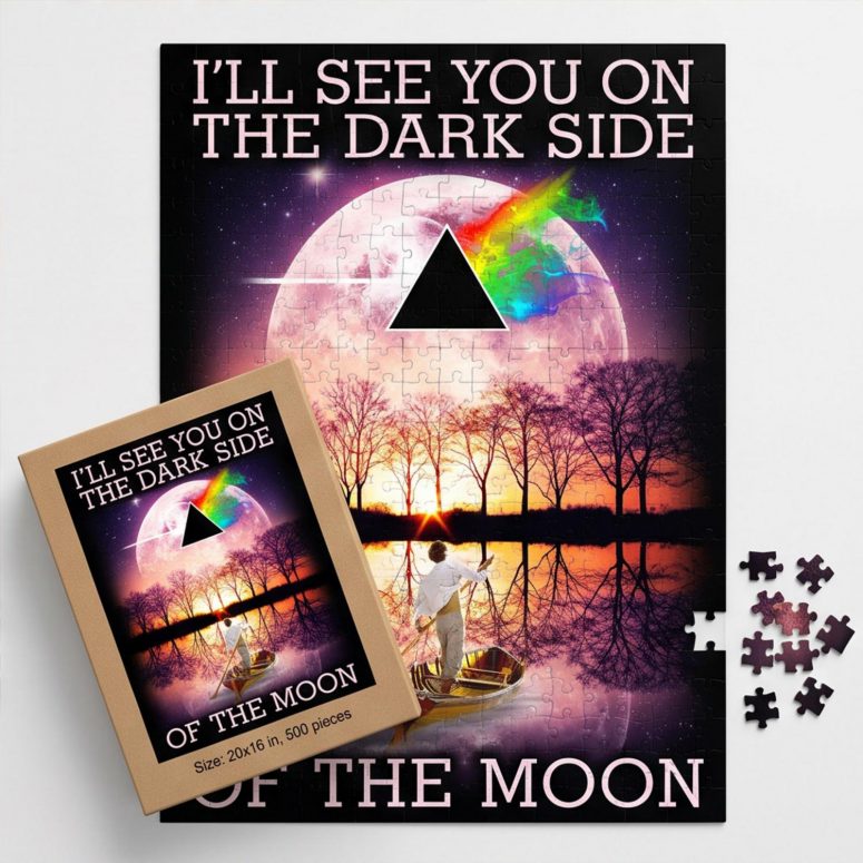 Pink Floyd Puzzle - I’ll See You On The Dark Side Of The Moon Pink Floyd Puzzle - I’ll See You On The Dark Side Of The Moon