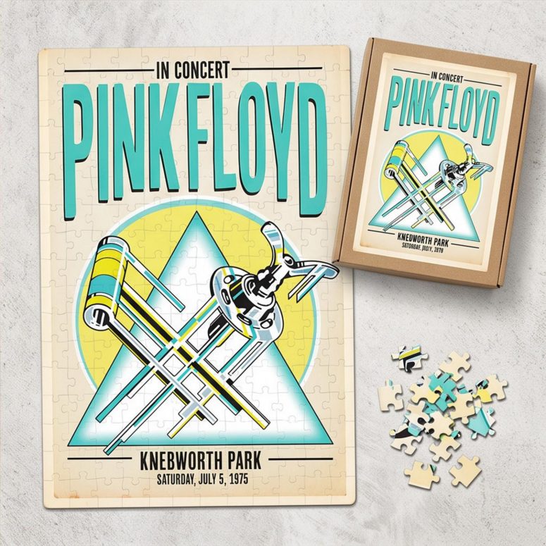 Pink Floyd Puzzle - Knebworth Park 1975 Pink Floyd Puzzle - Knebworth Park 1975