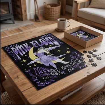 Pink Floyd Puzzle - Moon Girl Marquee March 15 66 London