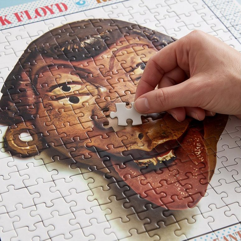 Pink Floyd Puzzle - Pink Floyd A Bizarre Collection The Relics Mask 1971