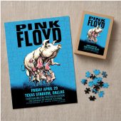Pink Floyd Puzzle - Pink Floyd Dallas Texas 1994 Concert Pink Floyd Puzzle - Pink Floyd Dallas Texas 1994 Concert