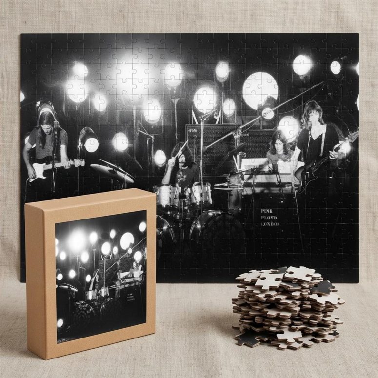 Pink Floyd Puzzle - Pink Floyd Live at Pompeii 1972 Pink Floyd Puzzle - Pink Floyd Live at Pompeii 1972