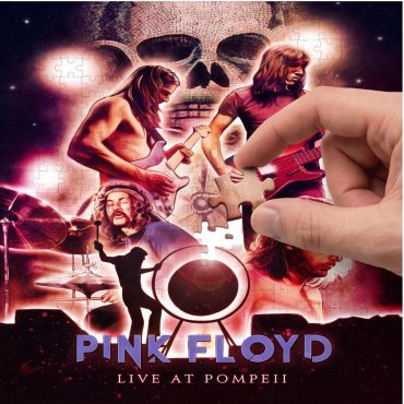 Pink Floyd Puzzle - Pink Floyd Live At PomPeii Illustration