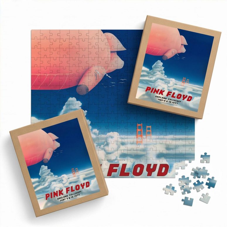 Pink Floyd Puzzle - Pink Floyd Oakland Coliseum Poster
