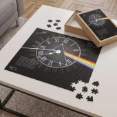 Pink Floyd Puzzle - Pink Floyd quote Time Art Pre Signed
