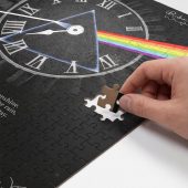 Pink Floyd Puzzle - Pink Floyd quote Time Art Pre Signed
