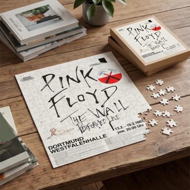 Pink Floyd Puzzle - Pink Floyd The Wall Original Vintage Tour Poster for Dortmund Germany 1981