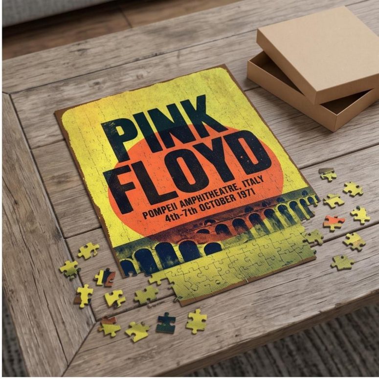 Pink Floyd Puzzle - Pompeii Amphitheatre Italy 1971