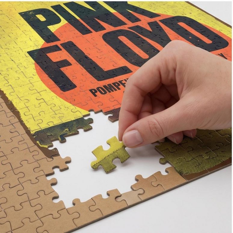 Pink Floyd Puzzle - Pompeii Amphitheatre Italy 1971