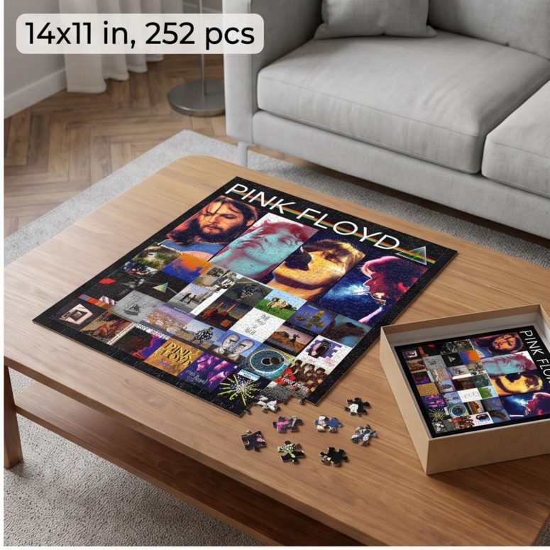 Pink Floyd Puzzle - Retro DSOTM Members