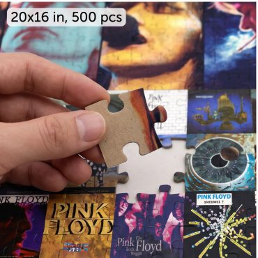 Pink Floyd Puzzle - Retro DSOTM Members