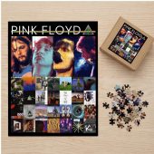 Pink Floyd Puzzle - Retro DSOTM Members