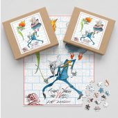 Pink Floyd Puzzle - Roger Waters special tour print The Wall Pink Floyd Puzzle - Roger Waters special tour print The Wall