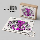 Pink Floyd Puzzle - Tallenge Pink Floyd And Jimi Hendrix 1967 Vintage UK Concert