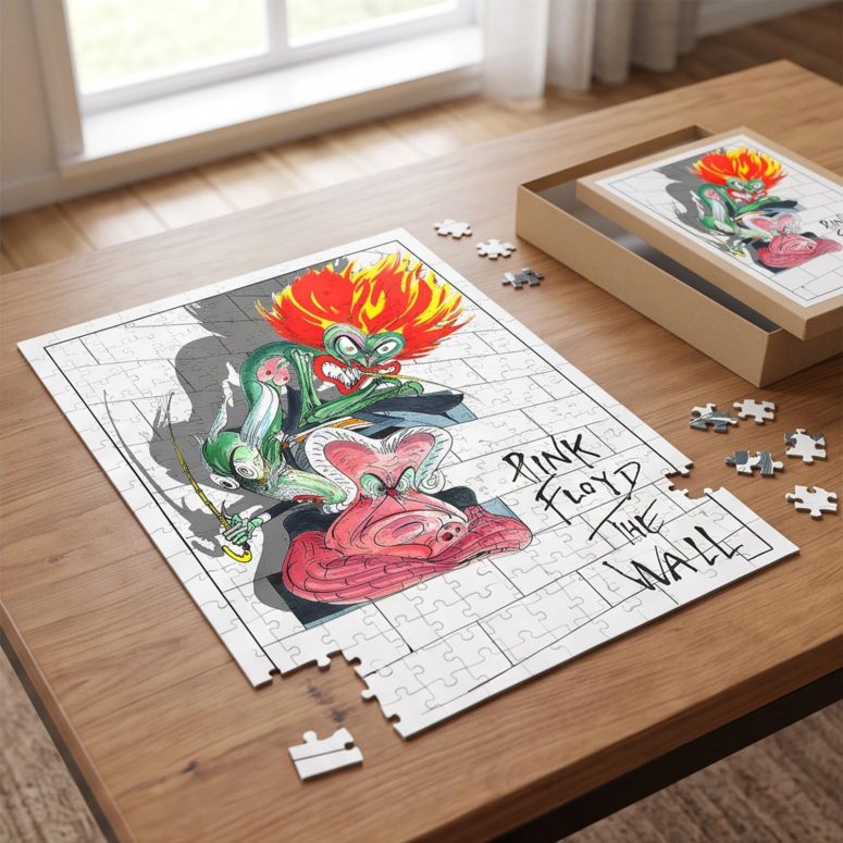 Pink Floyd Puzzle - The Characters The Wall