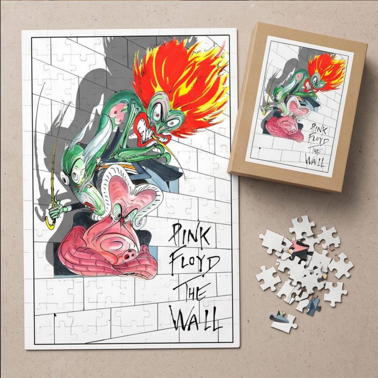 Pink Floyd Puzzle - The Characters The Wall
