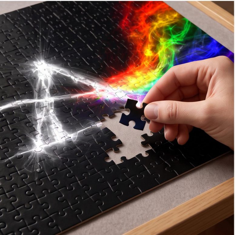 Pink Floyd Puzzle - The Dark Side Of The Moon Electric Smoke Pink Floyd Puzzle - The Dark Side Of The Moon Electric Smoke